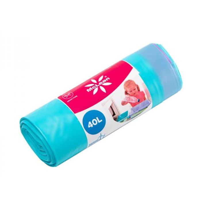 Prügikotid McLean Kitchen Draw-Tape 15 tk / rullis 40 l