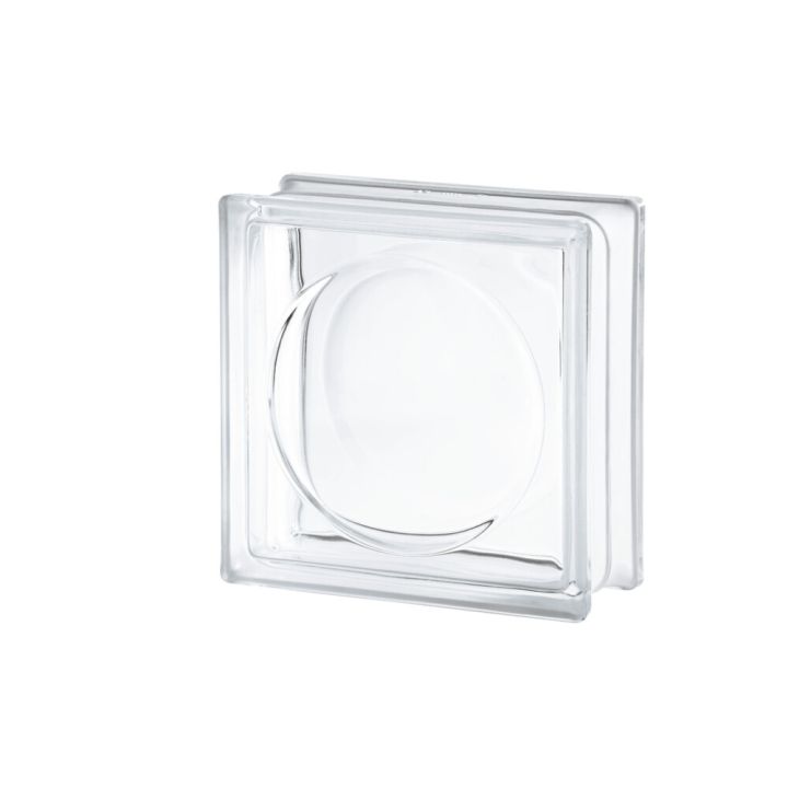 Klaasplokk Alpha 19 x 19 x 8 cm läbipaistev