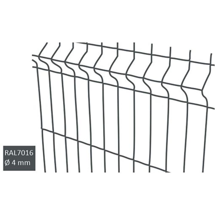 Keevispaneel ABPolar 4 mm RAL7016 hall 1230 x 2500 mm
