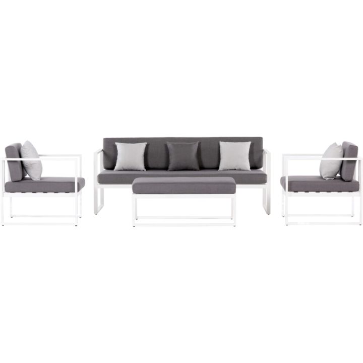 Padjakatted Sensum Skepparholme diivanikomplektile tumehall