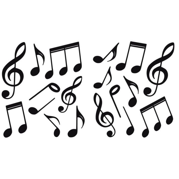 Sisustuskleebis Plage XS Muusika