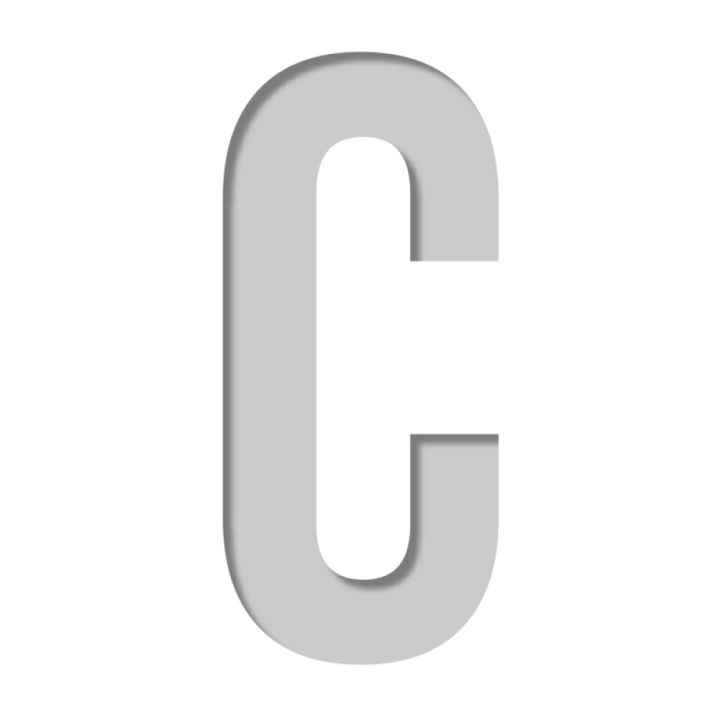 Šabloon kirjatäht Plage 9,5 x 9,5 cm