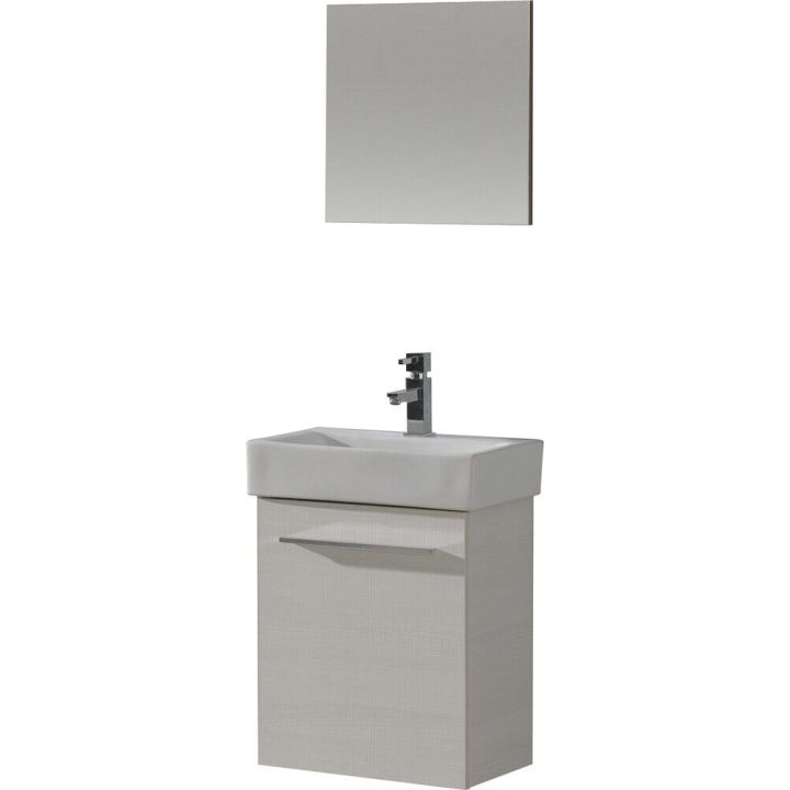 Vannitoamööbli komplekt Ordonez Kobe valge 45 cm