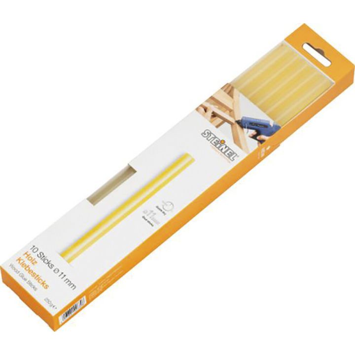 Liimipulgad Steinel 11 mm läbipaistev kollane