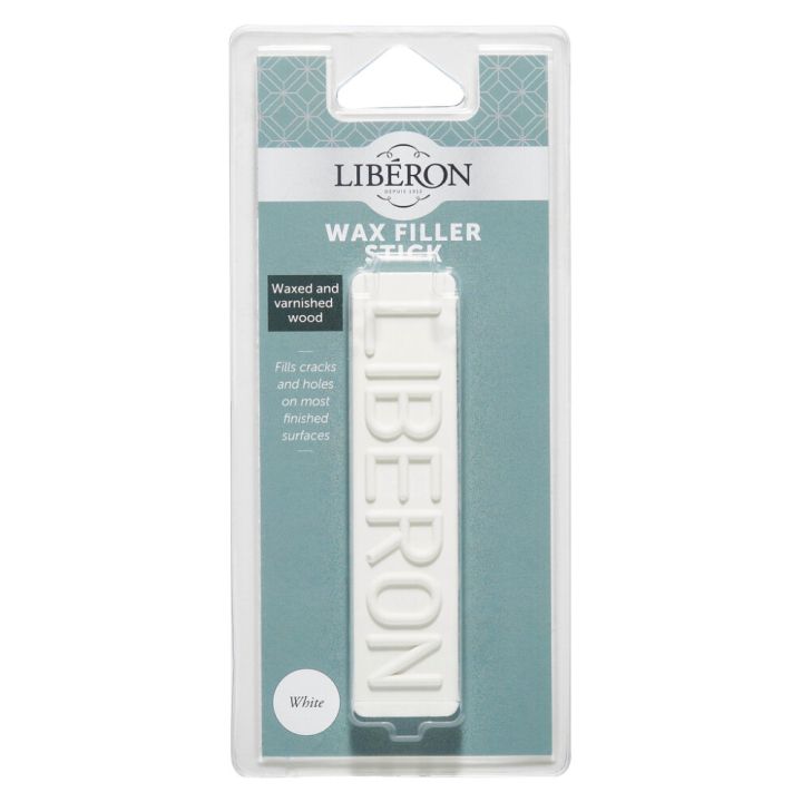 Vahapulk Liberon Wax Filler Stick 18 ml Valge