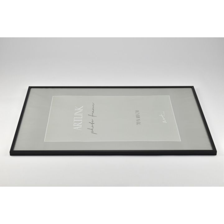 Pildiraam Leila 61 x 91,5 cm, must/valge/puit 70 x 100 cm Must