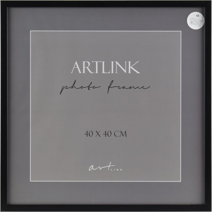 Pildiraam Art Link Leila 40 x 40 cm, must