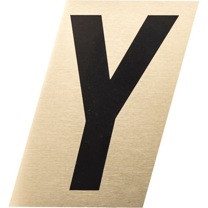 Täht kuldne/must Y 25 mm