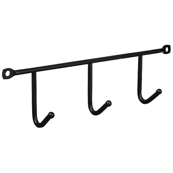 Nagi Walteco 3-konksuga must