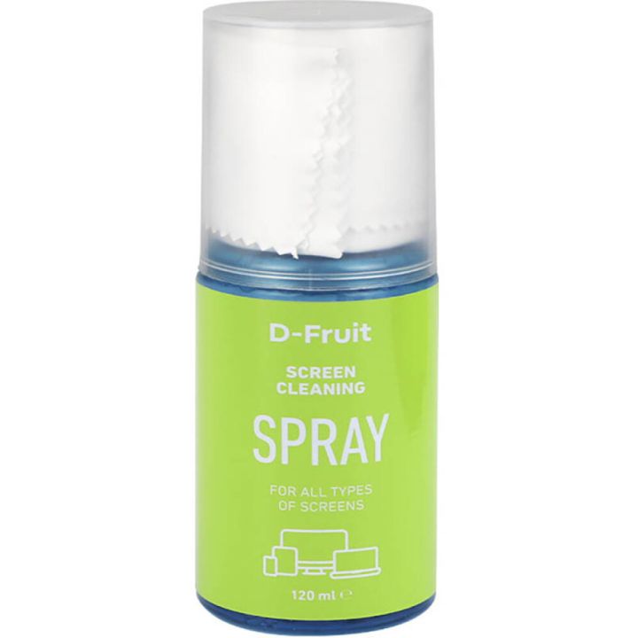 Ekraanipuhastuskomplekt D-Fruit 120 ml