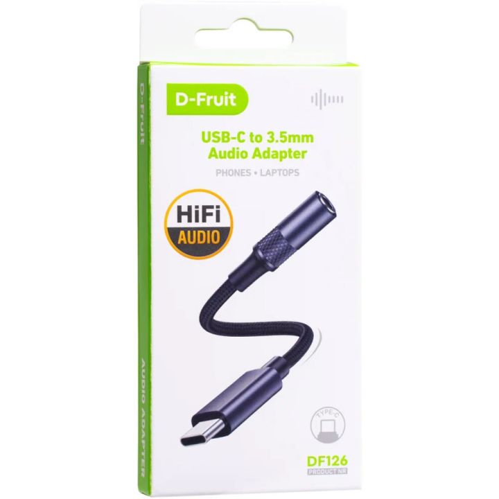 Adapter USB-C D-Fruit 3,5mm