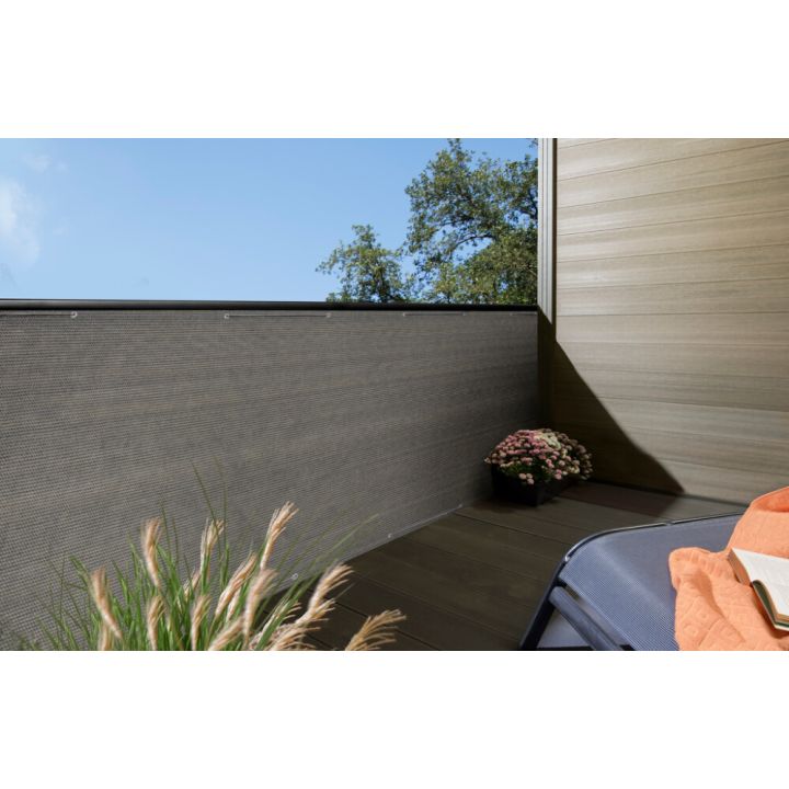 Dekoratiivpiire 0,9 x 5 m, hall/beež