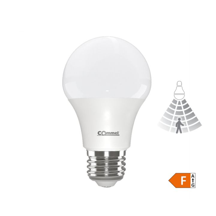 LED-lamp Commel liikumisanduriga E27 12 W 6500 K