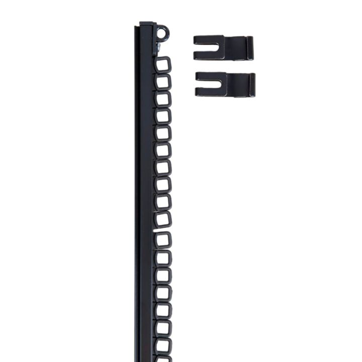 U-Kardinasiin Hasta 250 cm, must 150 cm