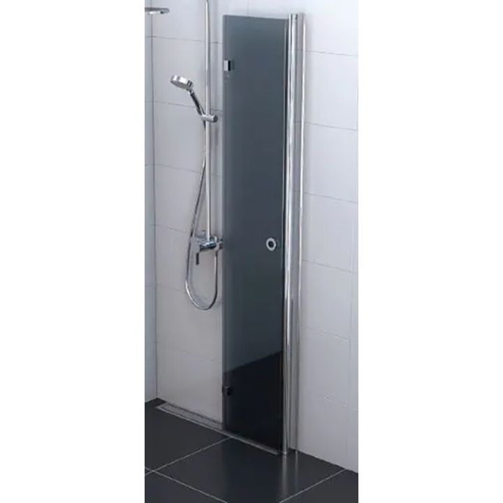 Kokkuvolditav Nordium dušisein 90 x 195 cm hall klaas kroom