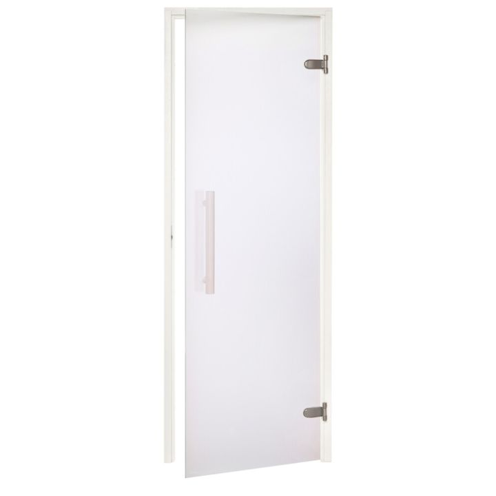 Saunauks Andres White matt kirgas