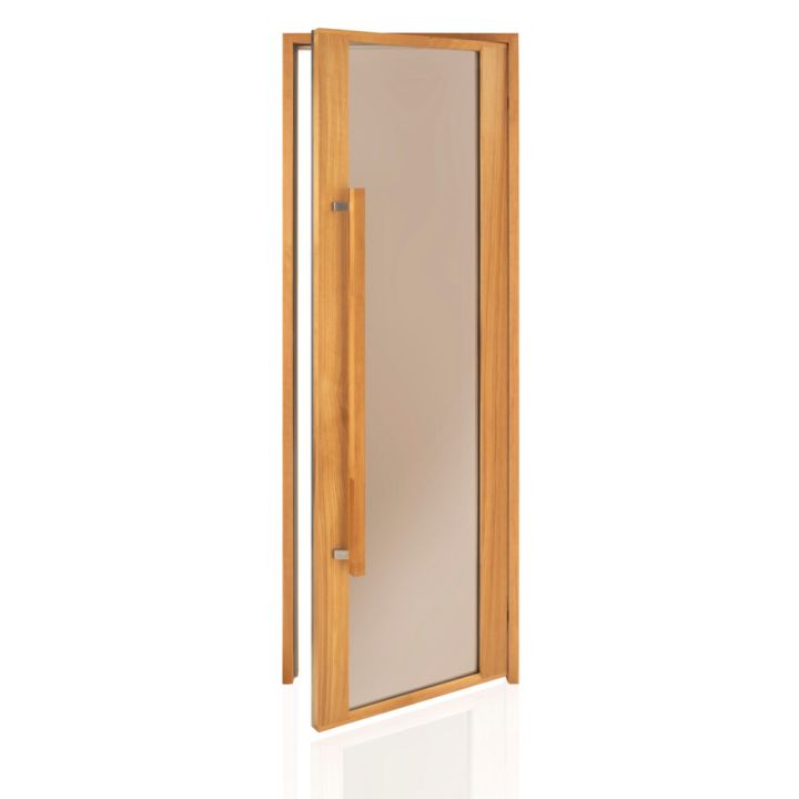 Saunauks Andres Etna pronks klaas termotöödeldud raam 8 x 19