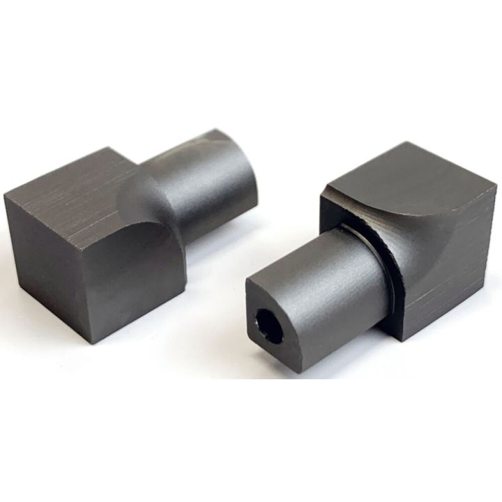 Plaadiliistu sisenurk Dione ümar 10 mm Nordic graphite 2 tk