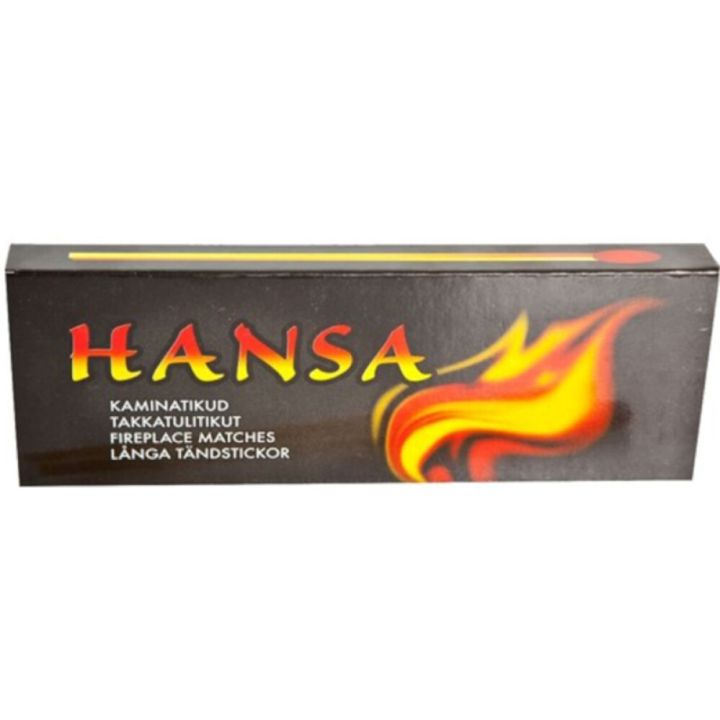 Kaminatikud Hansa 17 cm, 40 tk/pk