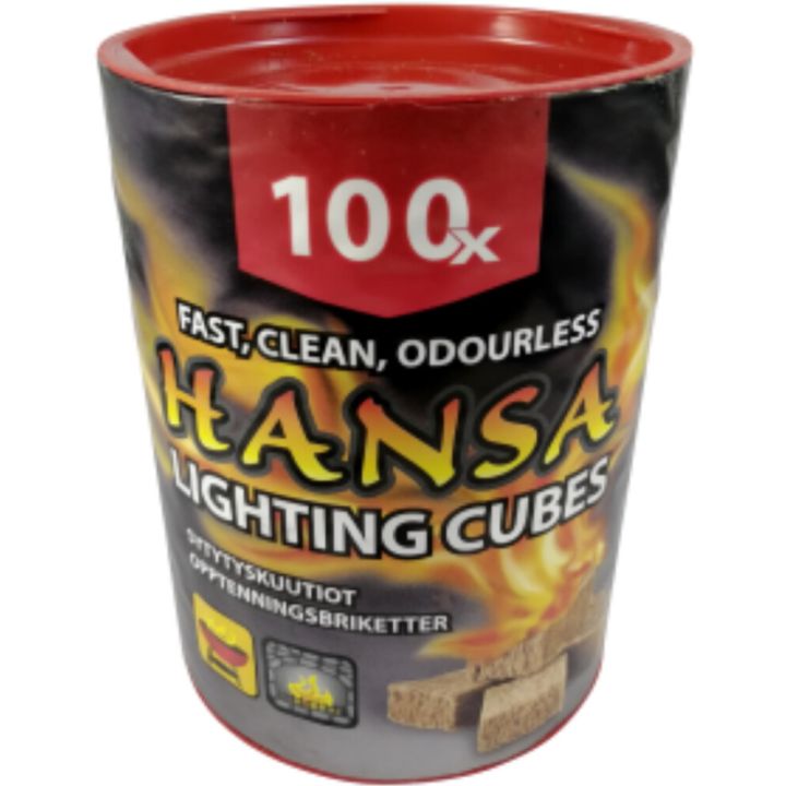 Süütekuubikud Hansa 100 tk