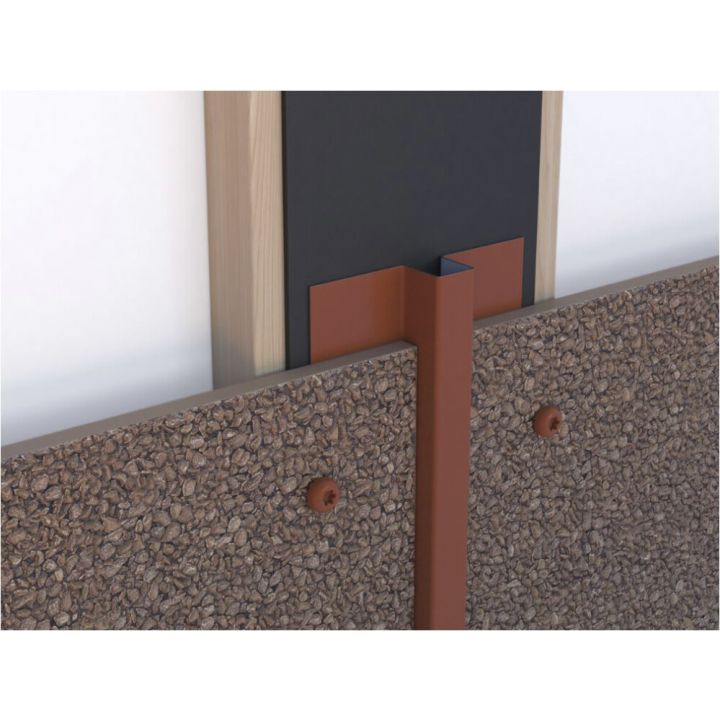 Vuugiliist fassaadi sokliplaadile RR21 hall, 2 m