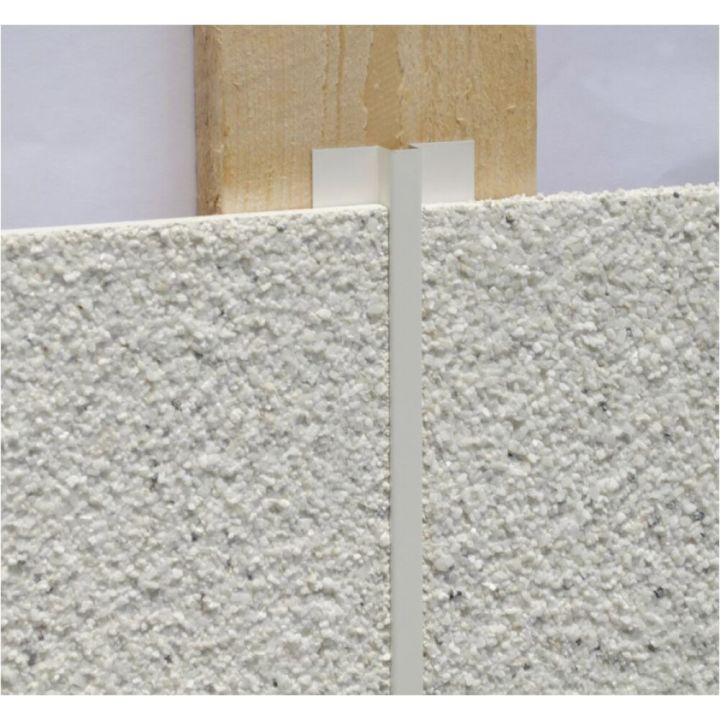 Vuugiliist fassaadi sokliplaadile RR20 valge, 2 m