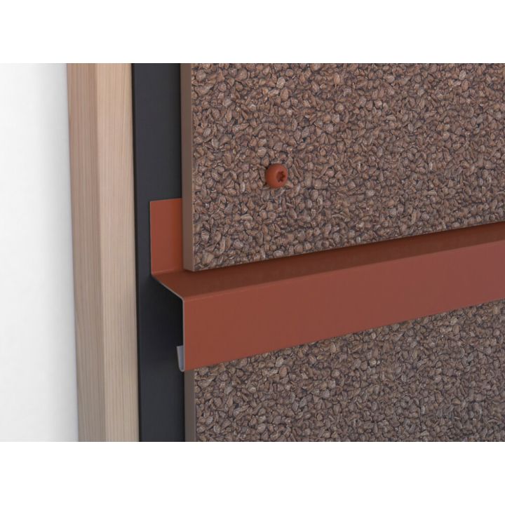 Tilgaplekk fassaadi sokliplaadile roheline, 2 m