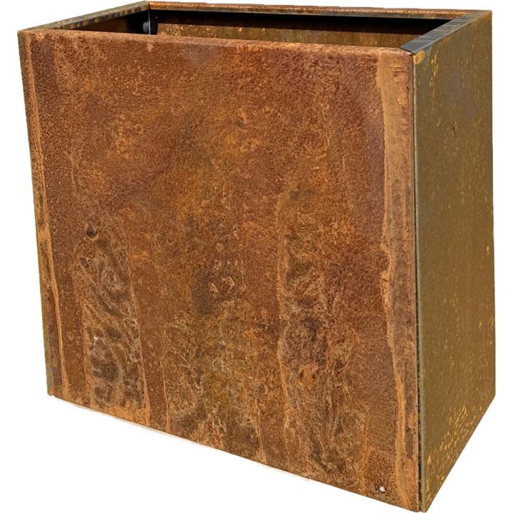 Lillepott Recal Corten 55 x 25 x 55 cm, teras