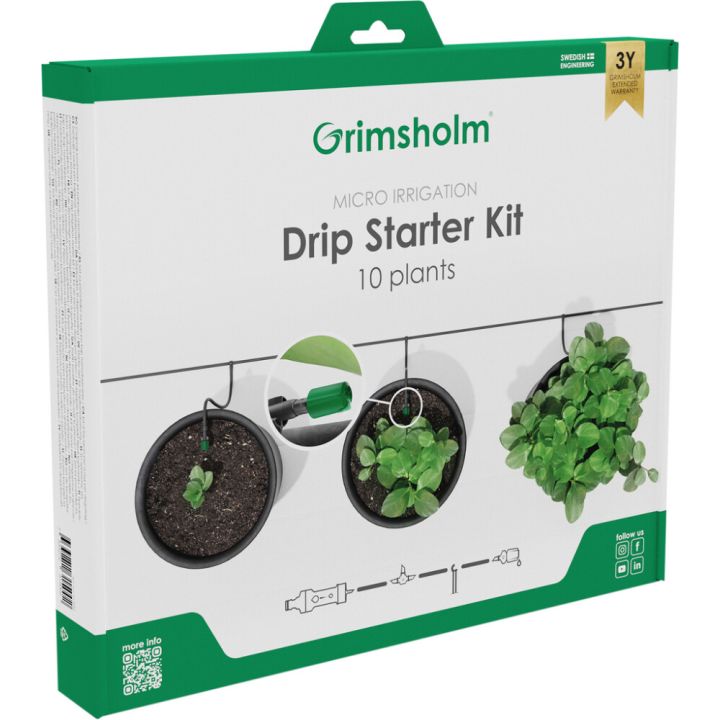 Micro niisutuse start komplekt Grimsholm 10 taimele
