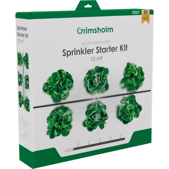 Micro kastmisssüsteemi vihmuti Grimsholm 10 m²