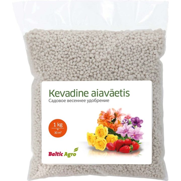 Kevadine aiaväetis Baltic Agro 1 kg
