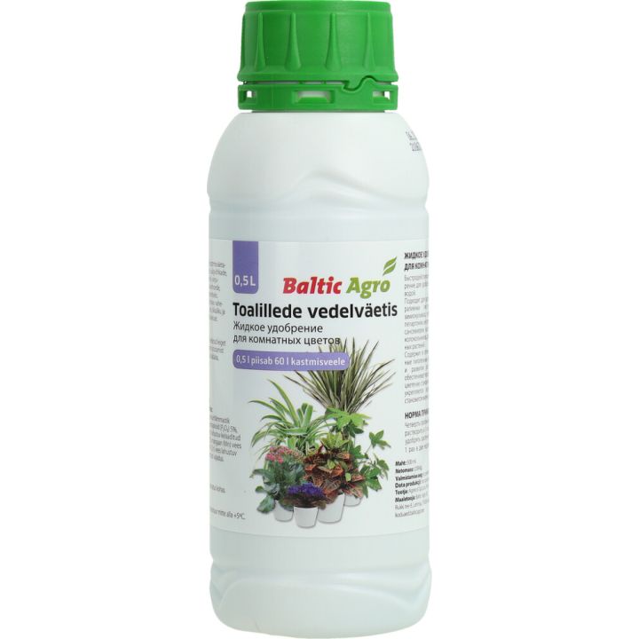 Toalillede vedelväetis Baltic Agro 500 ml