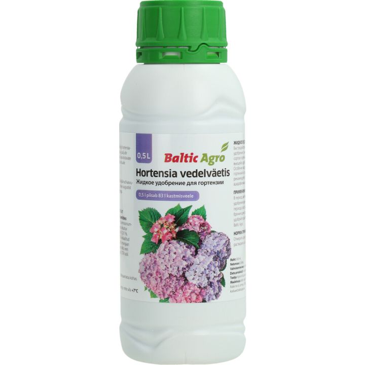 Hortensia vedelväetis Baltic Agro 500 ml