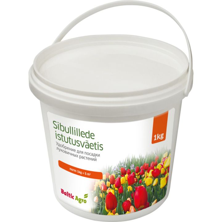 Sibullillede istutusväetis Baltic Agro 1 kg