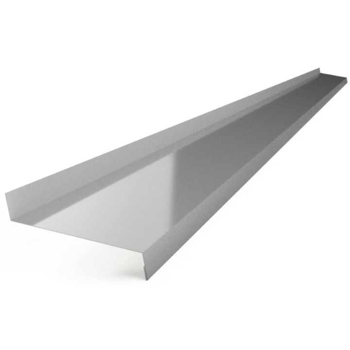 Sokliplekk Pir Standard 20 x 100 x 20 x 2500 mm RAL9010 valge