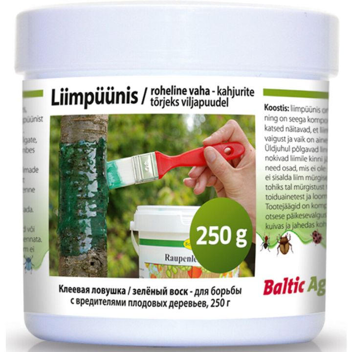 Liimpüünis looduslik roheline vaha 250 g