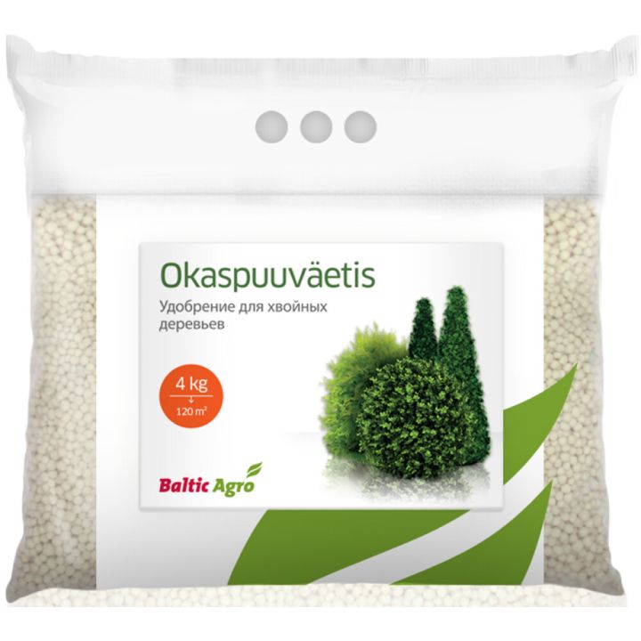Okaspuuväetis Baltic Agro 4 kg