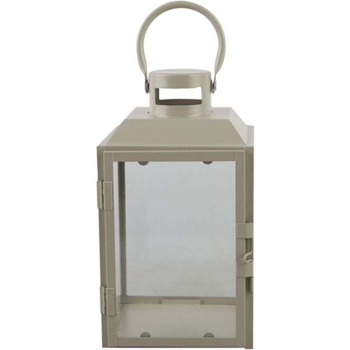 Latern Freya 23,5 x 23,5 x 52 cm, greige