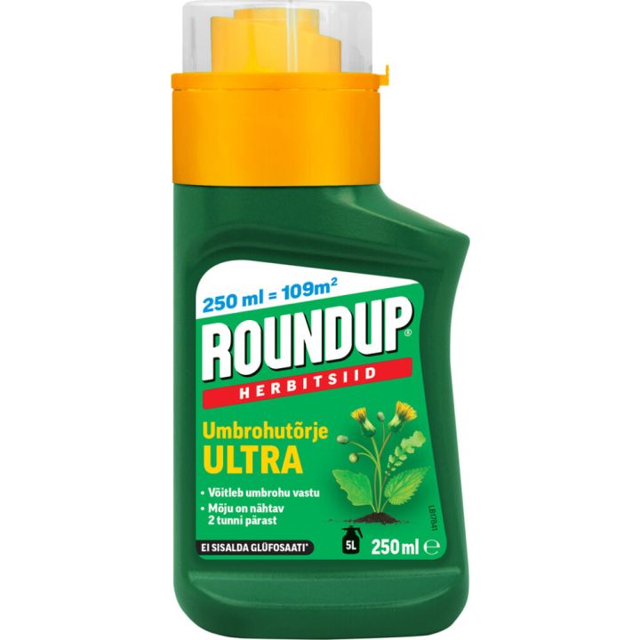 Umbrohutõrje Roundup Ultra Baltic Agro 250 ml