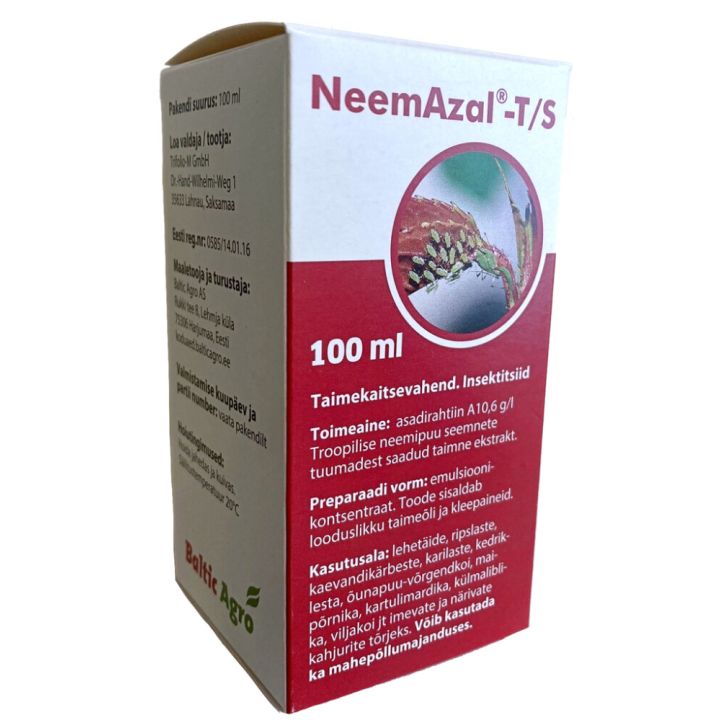 NeemAzal-T/S putukate tõrjeks Baltic Agro 100 ml