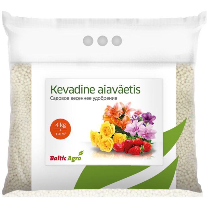 Kevadine aiaväetis Baltic Agro 4 kg
