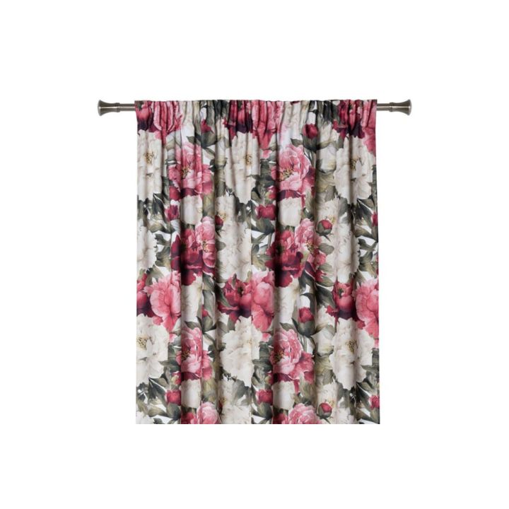 Kardin Pivoine 140 x 260 cm, floral