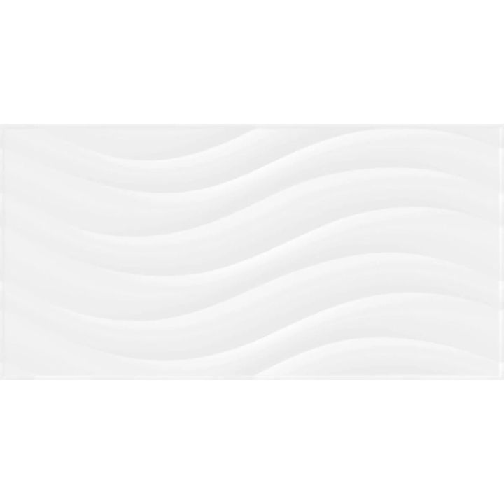 Seinaplaat Palazzo Snowwhite Wave 30 x 60 cm