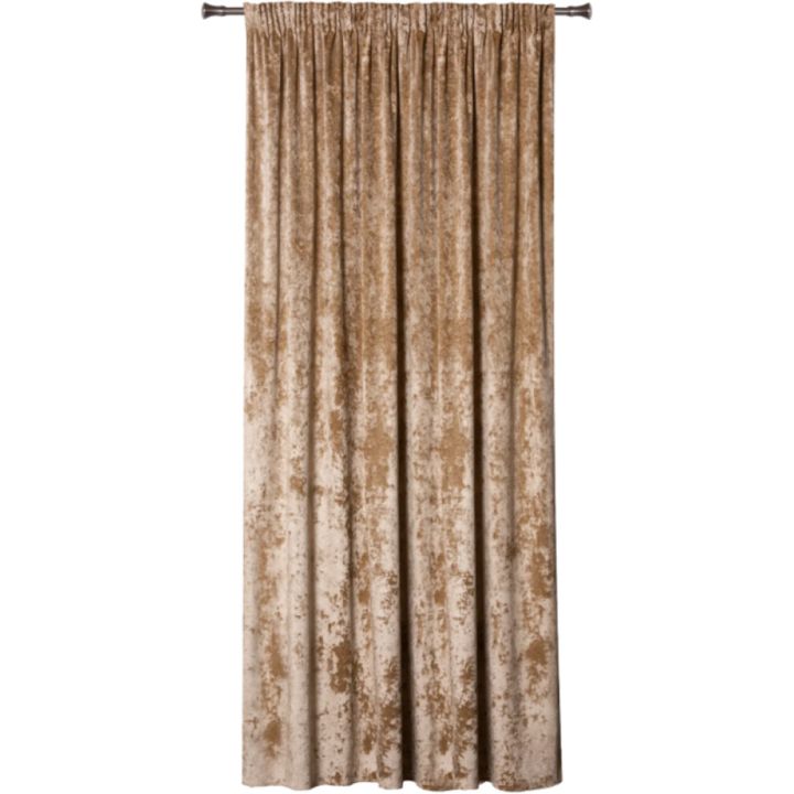 Kardin Frosty 200 x 245 cm, kuldne