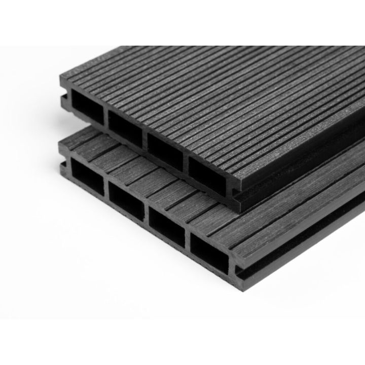 Komposiitterrassilaud PolarDeck WPC Kajo 24 x 149 x 4000 mm antratsiit