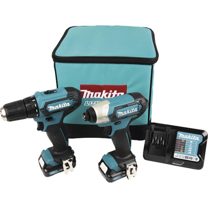 Akutööriistade komplekt Makita Combokit CLX224A, 12 V + 2 x 2 Ah
