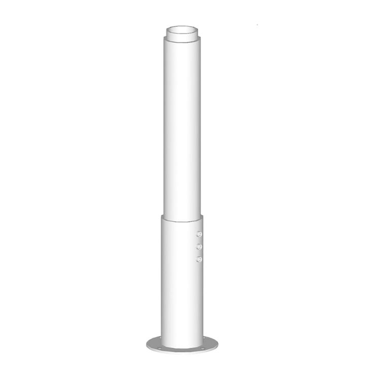 Trepi tugipiilar Atrium Dixi valge RAL9003