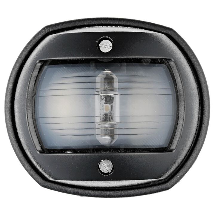 Navigatsioonituli Osculati LED Compact must - valge tagatuli