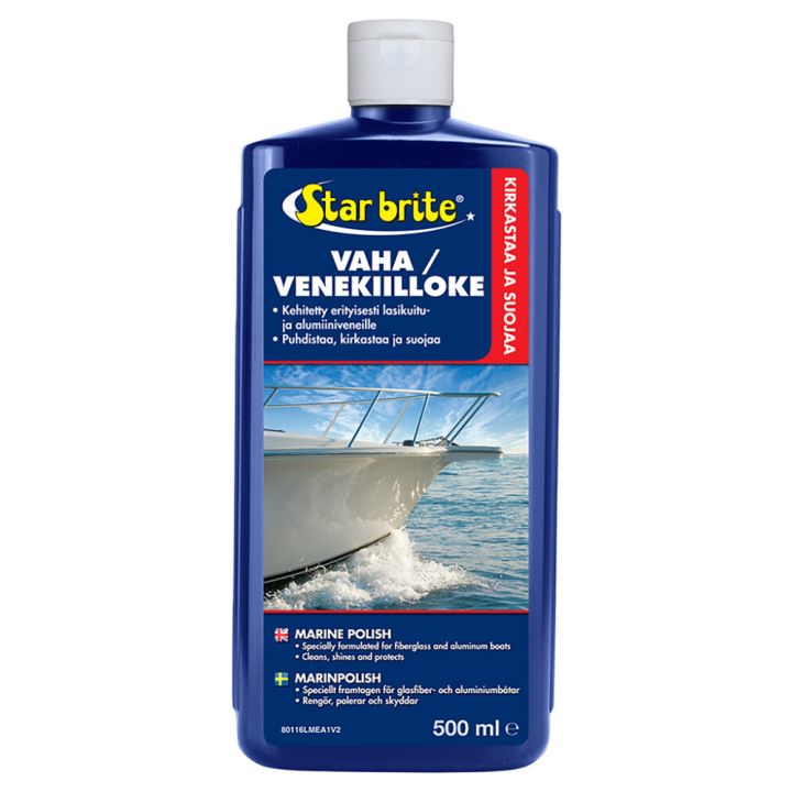 Paadi poleerimis- ja puhastusvahend Star brite 500 ml