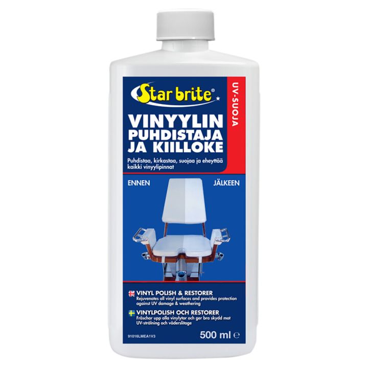 Vinüüli puhastus- ja poleerimisvahend Star brite 500 ml